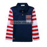 Long Sleeve Baby Boy Polo Shirt With Pocket thumbnail-1