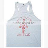 Gym Stringer Tank Top Men Bodybuilding Clothing and Fitness Mens Sleeveless Shirt Sports Vests Cotton Singlets Muscle Tops thumbnail-4