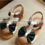S60232B Kids Fancy Sandals Hot Chocolate Design Shoes Modern Girl Bowknot Shoes thumbnail-2
