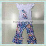 Toddler Easter Outfit 2017 Girls Boutique Remake Clothing Sets Spring Wholesale Children's Boutique Clothing thumbnail-1