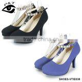 2017 New Arrival Beautiful Pearl Crystal Anklets for Shoes Decorations thumbnail-1