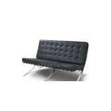 Mies Van Der Rohe Barcelona Leather Sofa thumbnail-1