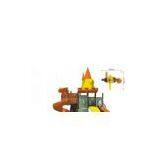 Outdoor Amusement Park Facility Unti-static LLDEP Plastic Kids Castle Playground thumbnail-1
