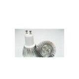 Energy Saving 350lm IP20 GU10 AC 90 - 240V 3W Cree LED Spotlight Bulb With 40 Degree