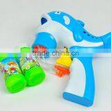 2 Bottles Dolphin Toy Manual Bubble Gun Toy thumbnail-2