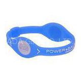 Customized Silicone Power Band Energy Bracelet Wristband 175mm / 190mm