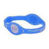 Customized Silicone Power Band Energy Bracelet Wristband 175mm / 190mm
