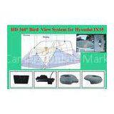 4 Channels DVR Car Rearview Camera System With 360 Degree View For Hyundai IX35