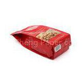 Custom Printed Heat Seal Stand Up Candy Pouch , Side Gusset Bag