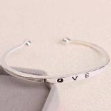 Fashion Jewelry Love Open Bangle thumbnail-4