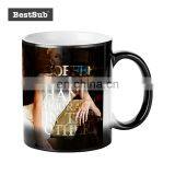 Christmas Gift Custom Logo 11oz Engraving Color Changing Mug Coffee Motto B2CBDK-CM