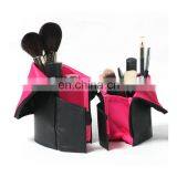 Black Vertical Makeup Brush Holder Versatile Makeup Brush Case