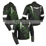 FactoryExtreme Pressido Mens Black Hoodie Biker Leather Jacket thumbnail-1