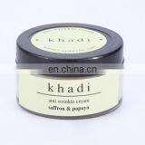 Khadi Natural Herbal Saffron & Papaya Anti Wrinkle Cream