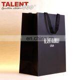 Competitive Price Customized Black Matt Paper Shopping Bag With Best Service thumbnail-2