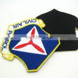 Fabric Custom Security Iron on Embroidered Badges for Jacket thumbnail-3