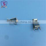 China Custom Nickle Plated Metal Automotive Electrical Clips Car Battery Connector