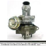 Popular GT1444V Turbo Charger 17201-0N010 Corolla D-4D 1ND 751418-5002S 758870-0001 758870-1 172010N010C 17201-0N010C thumbnail-1