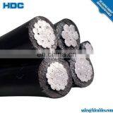 N FC33-209 Aluminium Cable 3 x 70mm2 + 56mm2 + 2x 16MM2 PE Insulation ABC Cable thumbnail-2