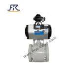Pneumatic Operated Ceramic Lined WCB Ball Valve thumbnail-4
