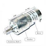 12V dc Motor Reductor 27mm 6v dc Motor High Torque 500rpm thumbnail-1