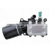 Aluminum Transmission Engine Oil Cooler Kit Housing OEM 04B115389B 58013722 thumbnail-2