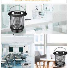 Outdoor Smart Solar Powered UV Light Electric Insects Mosquito Killer Lamp for Home Garden thumbnail-2