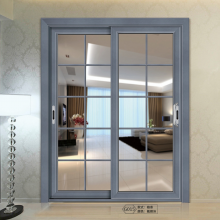 Aluminium alloy indoor sliding door modern design of patio glass doors aluminum sliding doors