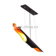 Modern Art Restaurant Coffee Bar Black Metal Pedant Lamp CE thumbnail-2