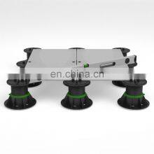 Adjustable Plastic Pedestals Height Porcelain Tile Paver Pedestal / Jack Support / Raised Floor System