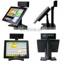 Монитор LCD с 15-дюймовым дисплеем, все в одном компьютере для малого бизнеса, ресторанов, супермаркетов, продуктовых магазинов, магазинов бытовой необходимости, аптек, розничной торговли