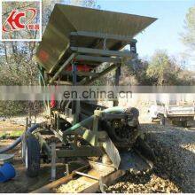 Small Mobile Diesel Engine Gold Mining Trommel Washing Machine thumbnail-5