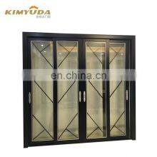 Modern Front Door Impact Tempered Glass Aluminum Aluminum Glass Door Frames Sliding Glass Door thumbnail-5