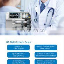 HC-G045D Multifunction Automatic Dual Channel Electric Syringe Pump With Drug Library thumbnail-3