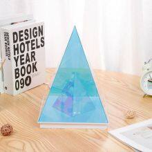 Nordic Led Magic Box Computer Background Colorful Muse Cube Lamp Decorative Acrylic Night Light Pyramid Triangle Table Lamps thumbnail-5