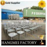 Wholesale Silver Stackable Wedding Chiavari Chair For Sale thumbnail-6