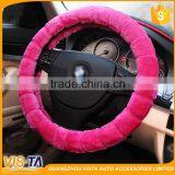 Fashion Wool Cloth With Soft Nap Steering Wheel Cover thumbnail-1