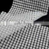 10 Yards Stretch Rhinestone Trims in Plastic Ribbon, 18 Rows Elastic Rhinestone Trimming Rolls for Party Decoration thumbnail-4