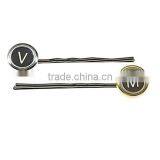 Fashion Rose Color Metal Alloy Bobby Pins thumbnail-6