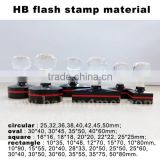 2015 Alibaba Hot sale HB crystal handle flash stamp/Professional custom HB crystal handle flash stamp