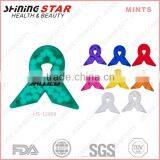 Ribbon Shape High Quality Mints for Promotion