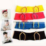 Children Headwear Korea Baby Cute Knit Headband With Embroidery Ear thumbnail-1