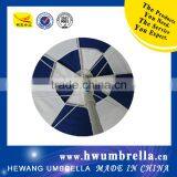 BEACH Umbrella Polyester Fabric With Air-vent With Deluxe Runner Blue thumbnail-3