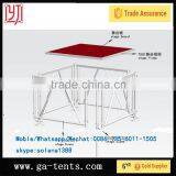 Industrial Portable Plexiglass Stage for Concert Equipment Stage With Stairs