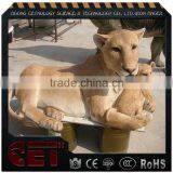 Hot Sale Fiberglass Alive Animal Statue for Sell