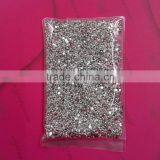 Electroplate Gold & Silver Acrylic Half Round Pearl Nail Art Rhinestone Decoration thumbnail-6