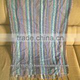 Silk Viscose Scarf With Summer Multy Flower thumbnail-3