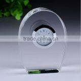 Exquisite Optical K9 Crystal Clock Table Clock Desk Crystal Clock