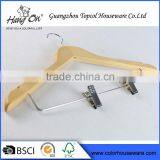 Black Plastic Pants Hanger With Clips thumbnail-2