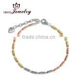 Heart Charm Bracelet,hot Sales Sterling Silver Bracelet,custom Charm Bracelet 7.5 Inch thumbnail-1